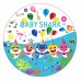 Free Text - Edible cake icing image - Baby Shark