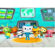Free Text - Edible cake icing image - The Octonauts