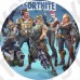 Free Text - Edible cake icing image - Fortnite