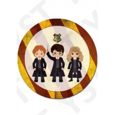 Edible cake icing image - Harry Potter