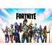 Free Text - Edible cake icing image - Fortnite