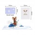 Party-3D Christmas Moose Card 1500mm x 200mm