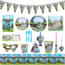 Party Pack-Minecraft Party pack 145pcs